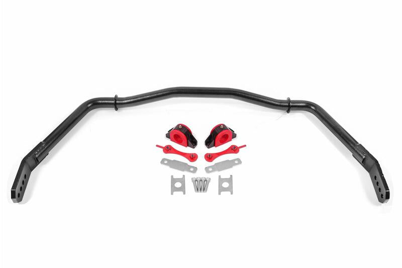 BMR Suspension BMR 05-14 Ford Mustang Front Hollow 38mm Sway Bar Kit w/ Bushings - Hammertone Black