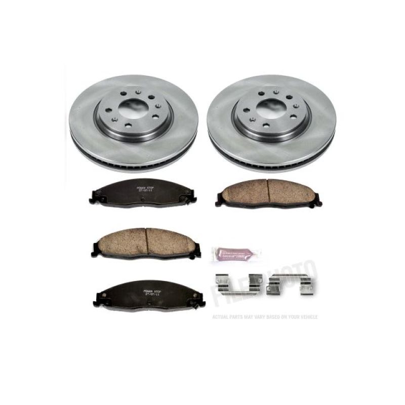 PowerStop Power Stop 03-05 Cadillac CTS Front Autospecialty Brake Kit