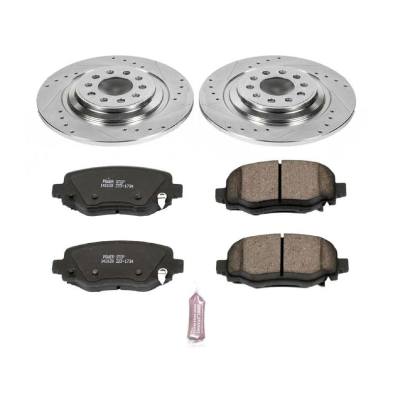 PowerStop Power Stop 14-19 Jeep Cherokee Rear Z23 Evolution Sport Brake Kit