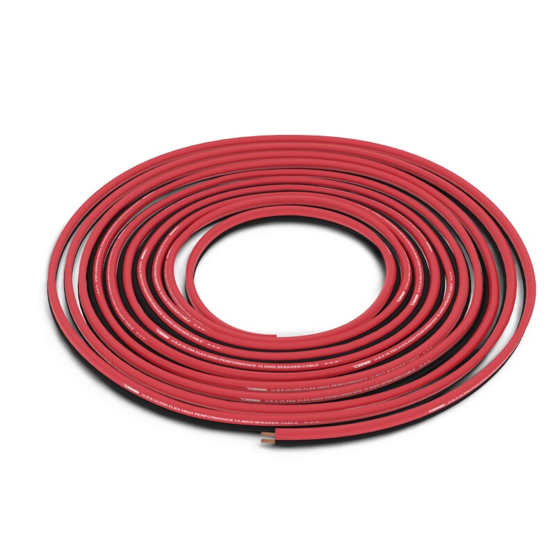 DS18 Speaker Wire 12-GA 500-Feet Red and Black