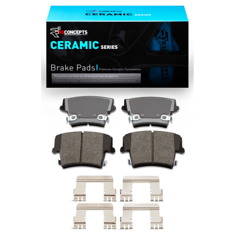 R1 Concepts R1 2005-2023 Chrysler 300 Rear R1 Ceramic Pads & Hardware Kit