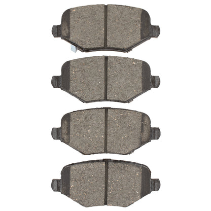 R1 Concepts R1 09-16 Chrysler Town & Country Rear R1 Ceramic Brake Pads