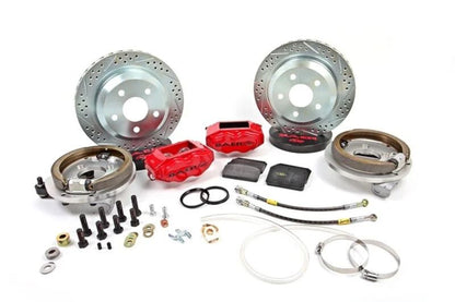 Baer Brakes Ford 8.8in C-Clip Rear Ends 12in SS4 Rear SDZ Brake Kit - Silver
