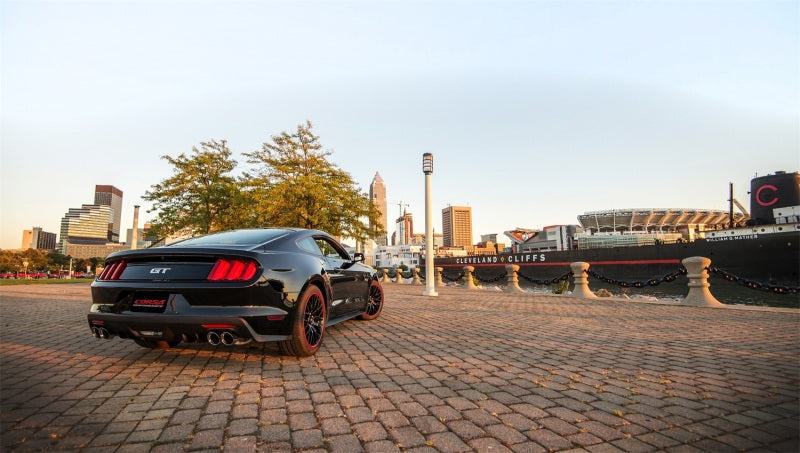 CORSA Performance Corsa 2015-2017 Ford Mustang GT 5.0 3in Axle Back Exhaust Polish Quad Tips (Sport)