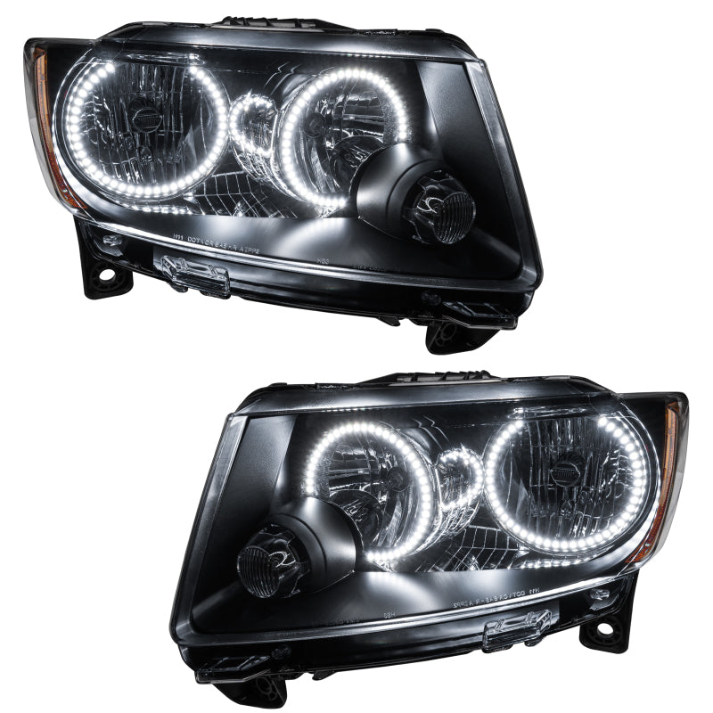 ORACLE Lighting Oracle 11-13 Jeep Grand Cherokee SMD HL (Non-HID) - Chrome - White