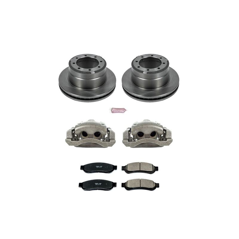 PowerStop Power Stop 10-12 Ford F-450 Super Duty Rear Autospecialty Kit w/Cals