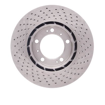 DFC 98-12 Porsche 911 Left Front Drilled Brake Rotor