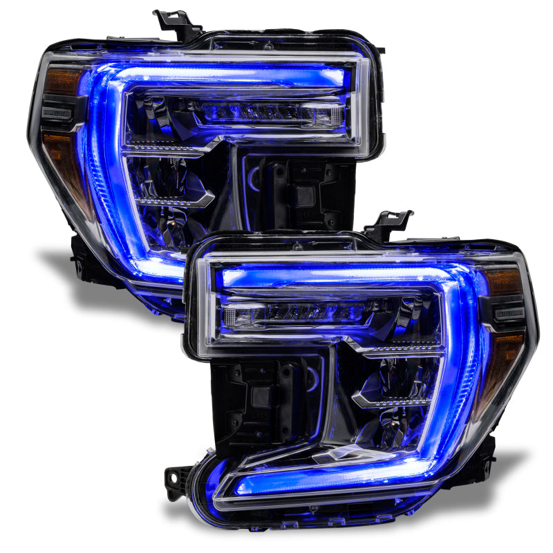 ORACLE Lighting Oracle 19-21 GMC Sierra 1500 RGB+W Headlight DRL Kit - ColorSHIFT w/ BC1 Controller