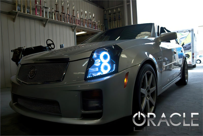 ORACLE Lighting Oracle Cadillac CTS 03-07 Halo Kit - ColorSHIFT w/ Simple Controller