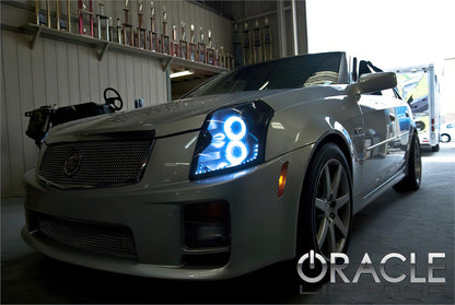 ORACLE Lighting Oracle Cadillac CTS 03-07 Halo Kit - ColorSHIFT w/o Controller