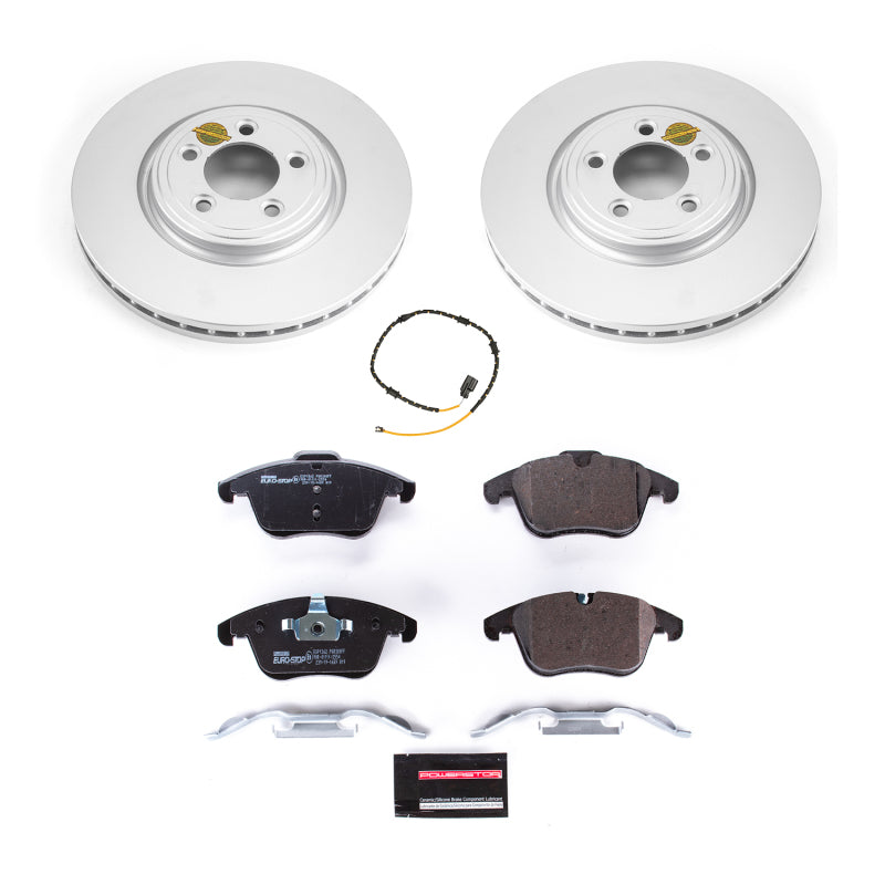 PowerStop Power Stop 13-15 Jaguar XF Front Euro-Stop Brake Kit