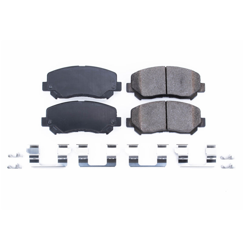 PowerStop Power Stop 15-17 Chrysler 200 Front Z17 Evolution Ceramic Brake Pads w/Hardware
