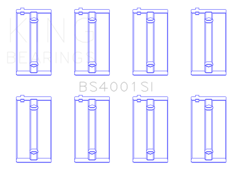 King Engine Bearings Toyota 2Az-Fe (Size +0.25mm) Balance Shaft