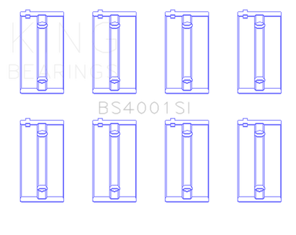 King Engine Bearings Toyota 2Az-Fe (Size +0.25mm) Balance Shaft