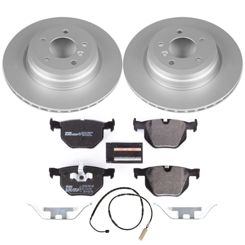 PowerStop Power Stop 11-13 BMW 335i Rear Euro-Stop Brake Kit