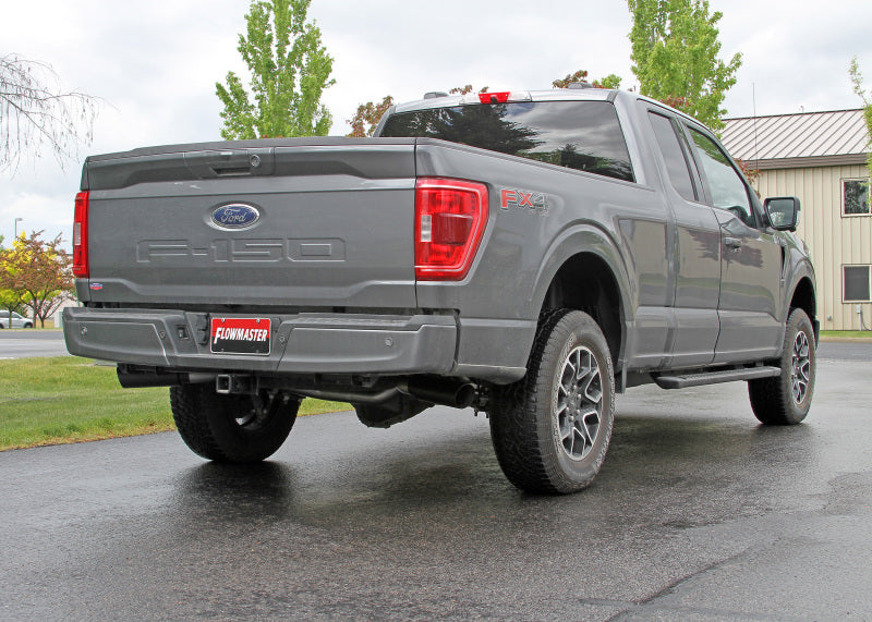 Flowmaster 21-25 Ford F150 2.7L/3.5L/5.0L Outlaw Cat-Back Exhaust System