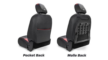 PRP Seats PRP 2018+ Jeep Wrangler JL/2 door/ Non-Rubicon  Front Seat Covers (Pair) - Black/Tan