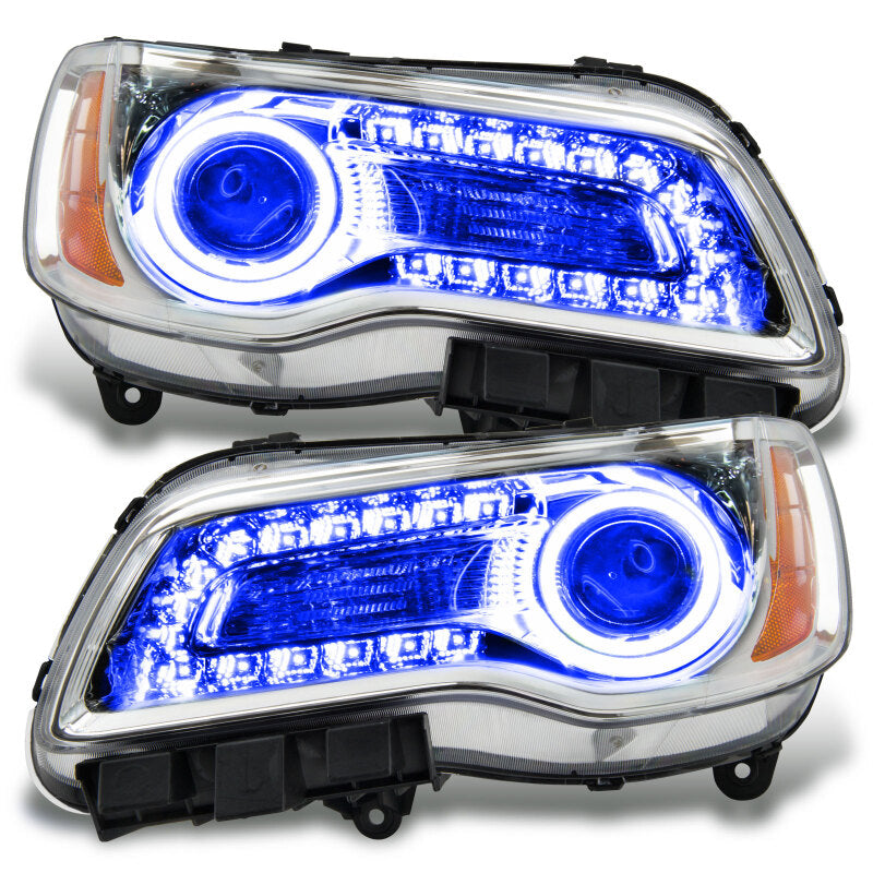 ORACLE Lighting Oracle 11-14 Chrysler 300C SMD HL - Chrome - NON HID - DRL w/ Simple Controller
