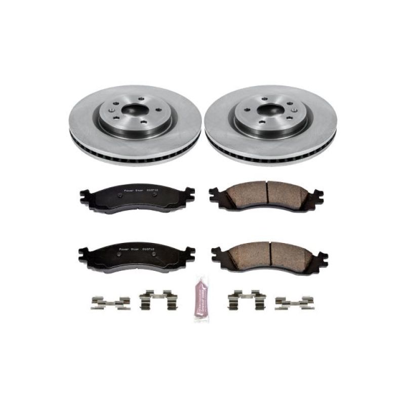 PowerStop Power Stop 11-12 Ford Taurus Front Autospecialty Brake Kit