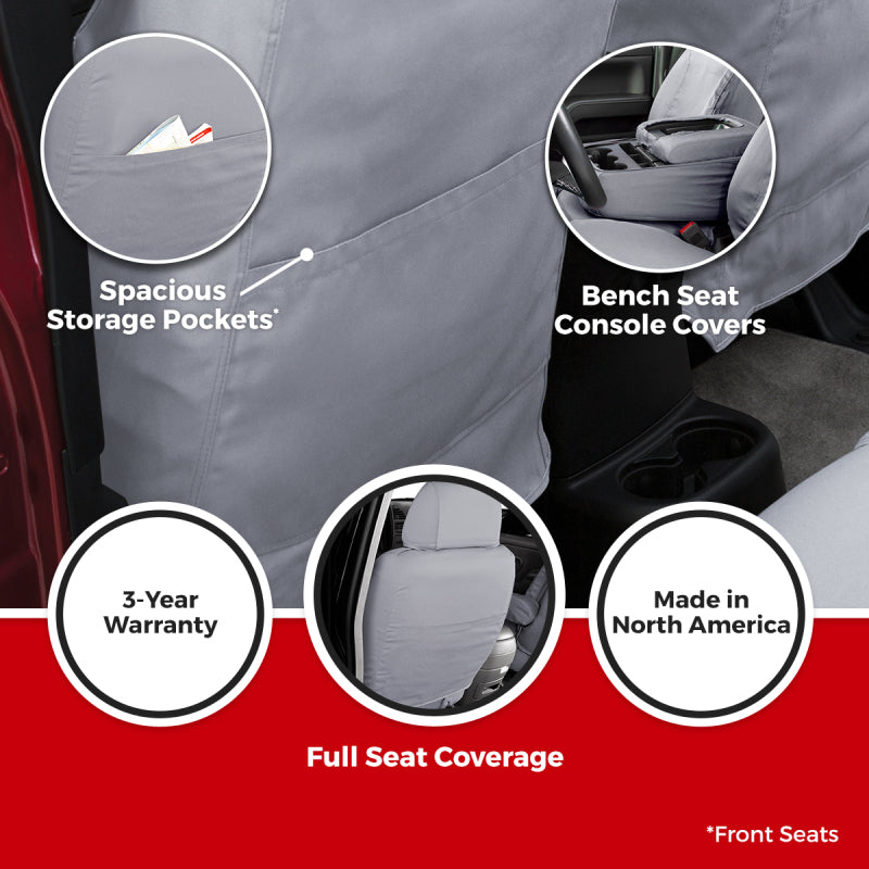 Covercraft 2026 Jeep Wrangler 2-Door (MT) Polycotton SeatSaver Custom Front Row Seat Covers