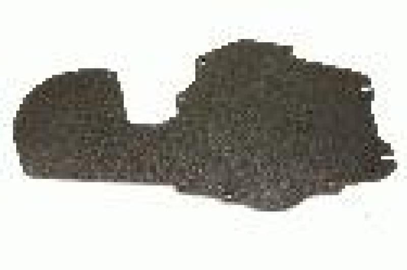 BMR Suspension BMR 68-72 A-Body A/C Delete Panel (Aluminum) - Black Hammertone
