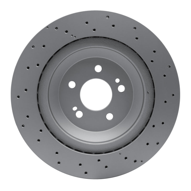 DFC 14-21 Mercedes-Benz S550E Rear Drilled GeoSPEC Coated Rotor