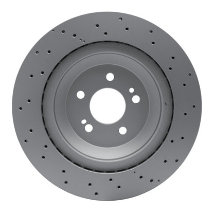 DFC 14-21 Mercedes-Benz S550E Rear Drilled GeoSPEC Coated Rotor