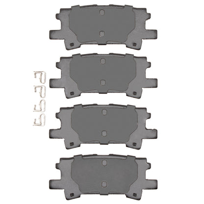DFC 04-09 Toyota Highlander Hybrid Rear 4000 Hybridynamic Brake Pads