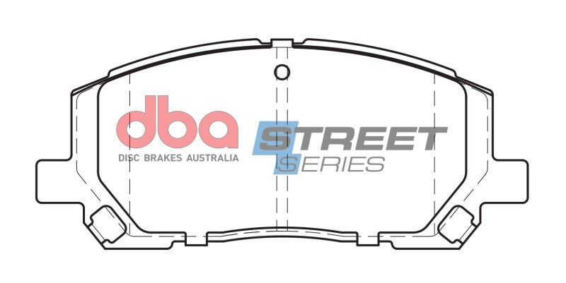 DBA 01-07 Toyota Highlander (Excl Hybrid) Street Series Front Brake Pads