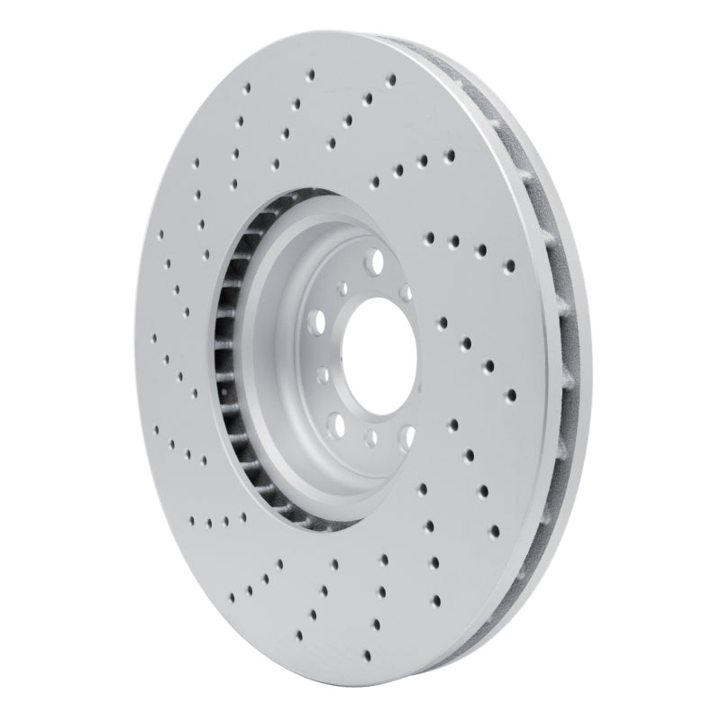 DFC 15-19 BMW X5 Right Front Drilled Hi-Carbon Alloy Geomet Coated Rotor