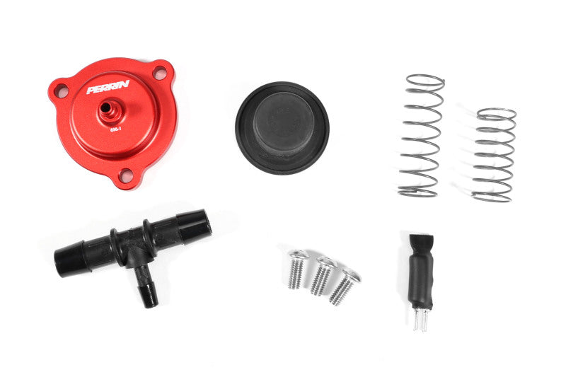 Perrin Performance PERRIN 22-26 Subaru WRX / 20-25 LGT & OBXT / 19-25 Ascent Diverter Valve - Red
