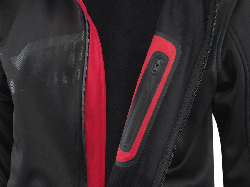 Akrapovic Mens Corpo Softshell Jacket Black - XL
