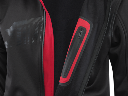 Akrapovic Mens Corpo Softshell Jacket Black - 2XL