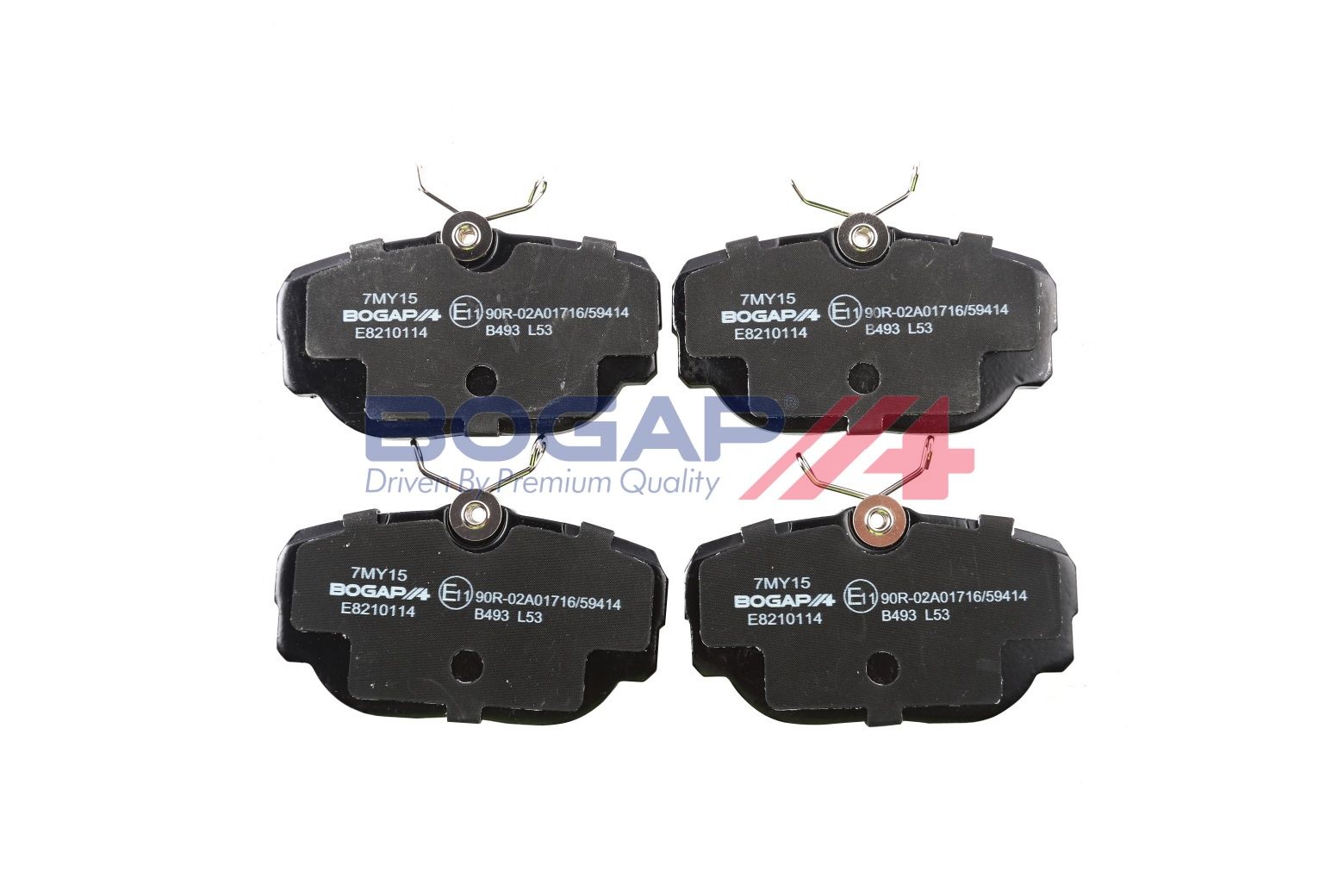 BOGAP E8210114 Brake Pad Set, Disc Brake | ML Performance Car Parts
