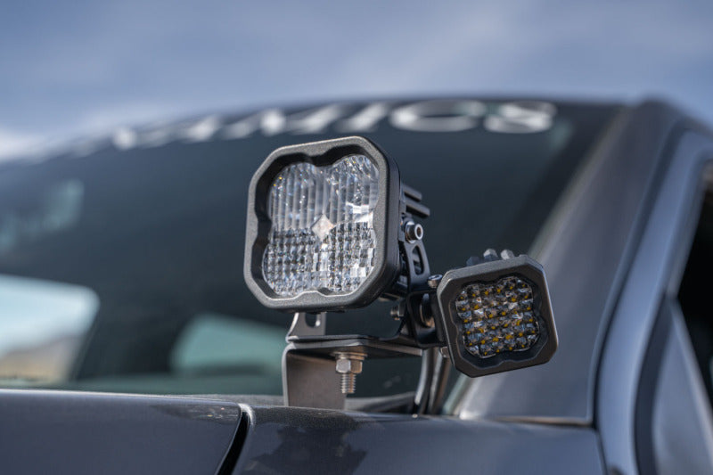 Diode Dynamics 21-22 Ford F-150 SSC2 Stage Series Backlit Ditch Light Kit - Pro White Combo