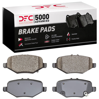 DFC 13-19 Ford Flex Rear 5000 Advanced Ceramic Brake Pads