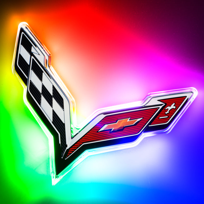 ORACLE Lighting Oracle Corvette C7 Rear Illuminated Emblem - ColorSHIFT
