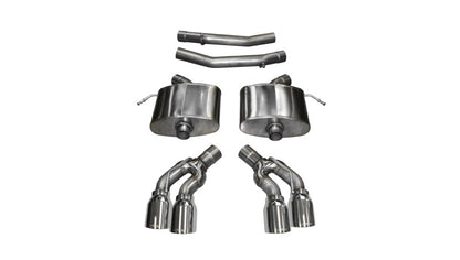 CORSA Performance Corsa 2016-2019 Cadillac CTS V 6.2L V8 2.75in Polished Xtreme Axle-Back Exhaust