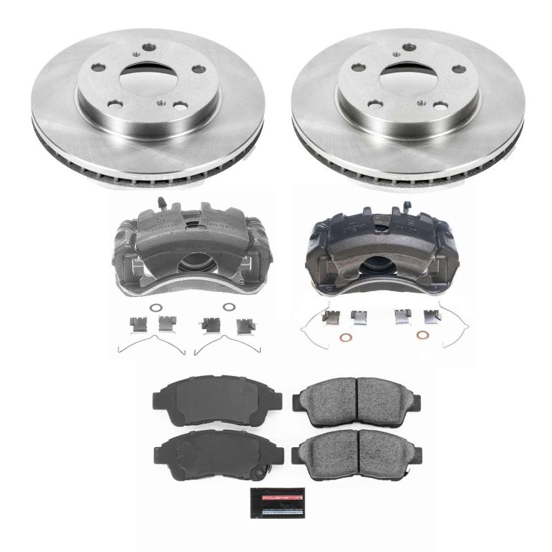 PowerStop Power Stop 97-01 Toyota Camry Front Autospecialty Brake Kit w/Calipers