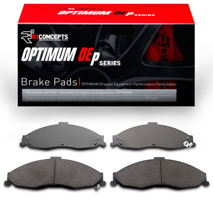 R1 Concepts R1 98-02 Chevrolet Camaro Front R1 Optimum OE Brake Pads