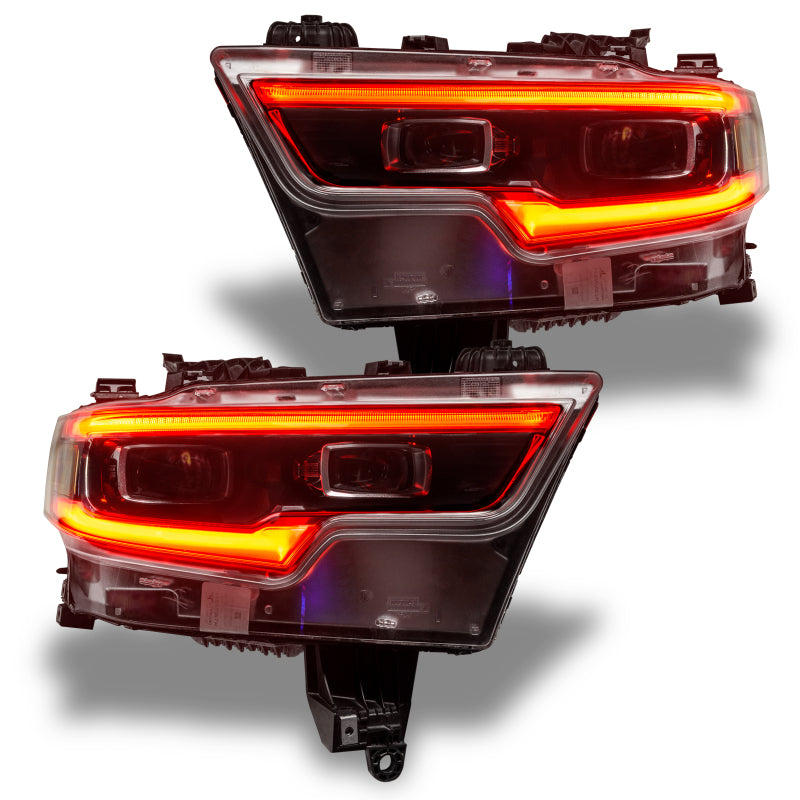 ORACLE Lighting Oracle 19-21 RAM 1500 Projector LED Headlight DRL Kit - ColorSHIFT RGBW+A w/o Controller