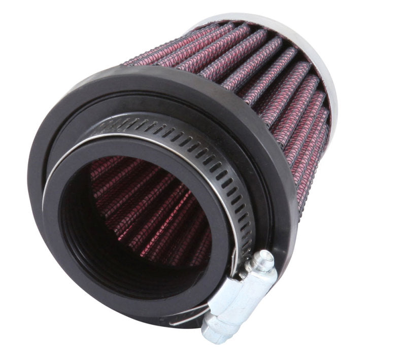 K&N Engineering K&N Universal Chrome Filter-Round Tapered-1.688in Flange ID x 2in Top OD x 3in Base OD x 2.75in H