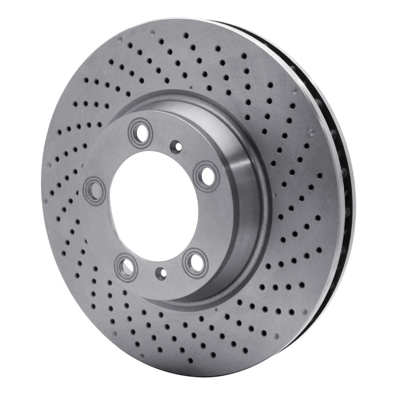 DFC 99-23 Porsche 718 Boxster Right Front Drilled Brake Rotor