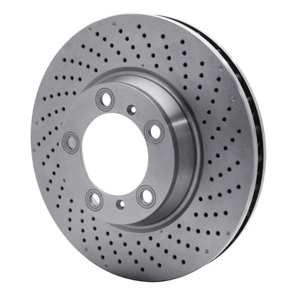 DFC 99-23 Porsche 718 Boxster Right Front Drilled Brake Rotor