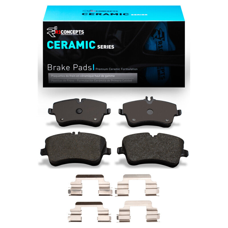 R1 Concepts R1 01-05 Mercedes-Benz C230 Front Ceramic Pads & Hardware Kit