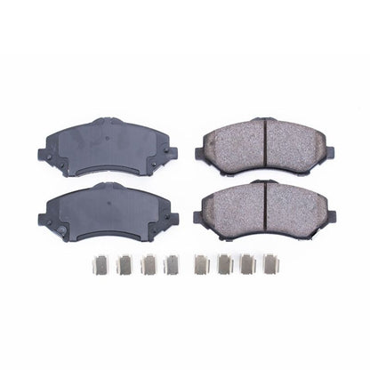 PowerStop Power Stop 08-16 Chrysler Town & Country Front Z17 Evolution Ceramic Brake Pads w/Hardware
