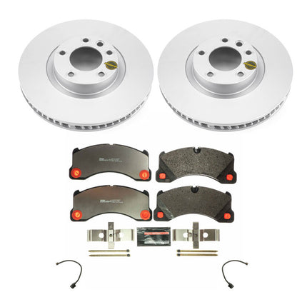 PowerStop Power Stop 11-18 Porsche Cayenne Front Euro-Stop Brake Kit