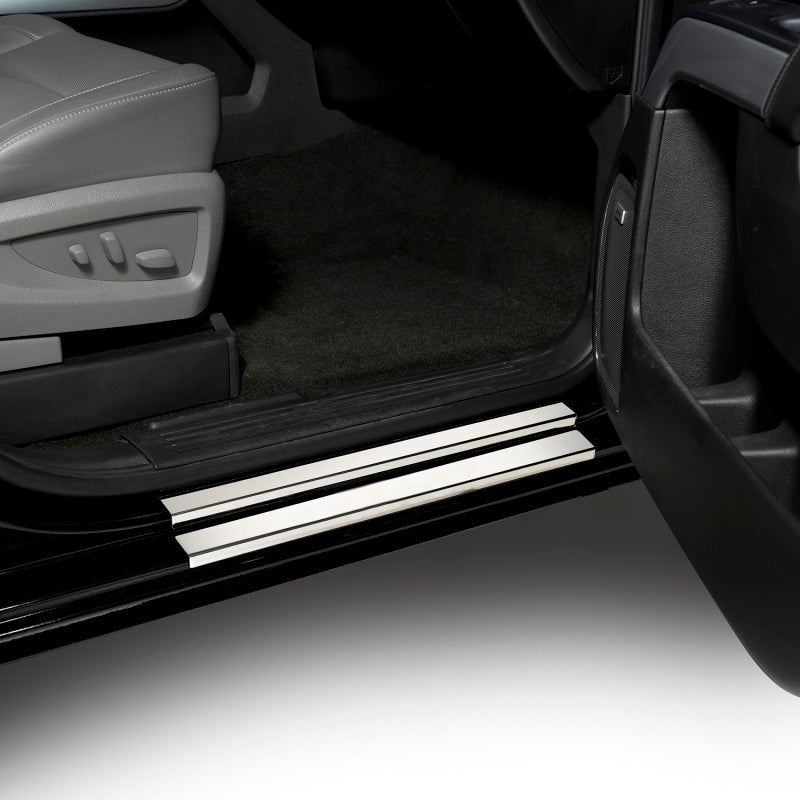 Putco 17-20 Ford SuperDuty - Crew Cab (4pcs) Stainless Steel Door Sills