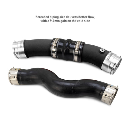 Mishimoto 2024+ Toyota Tacoma Intercooler Pipe Kit - Black
