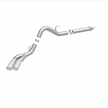 MagnaFlow CatBack 2018 Ford F-150 V6-3.0L Dual Exit Polished Stainless Exhaust - MF Series
